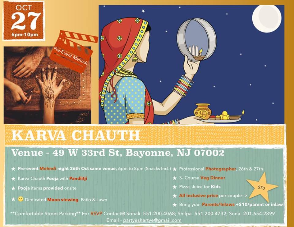 Karwa Chauth Events near Jersey City