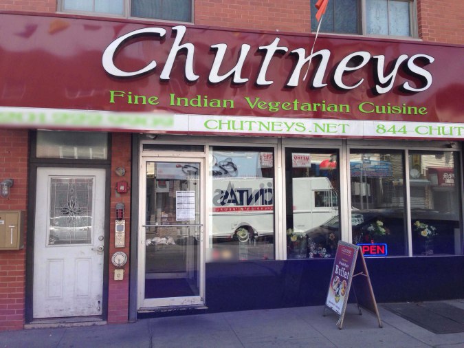 South Indian thali in Jersey City